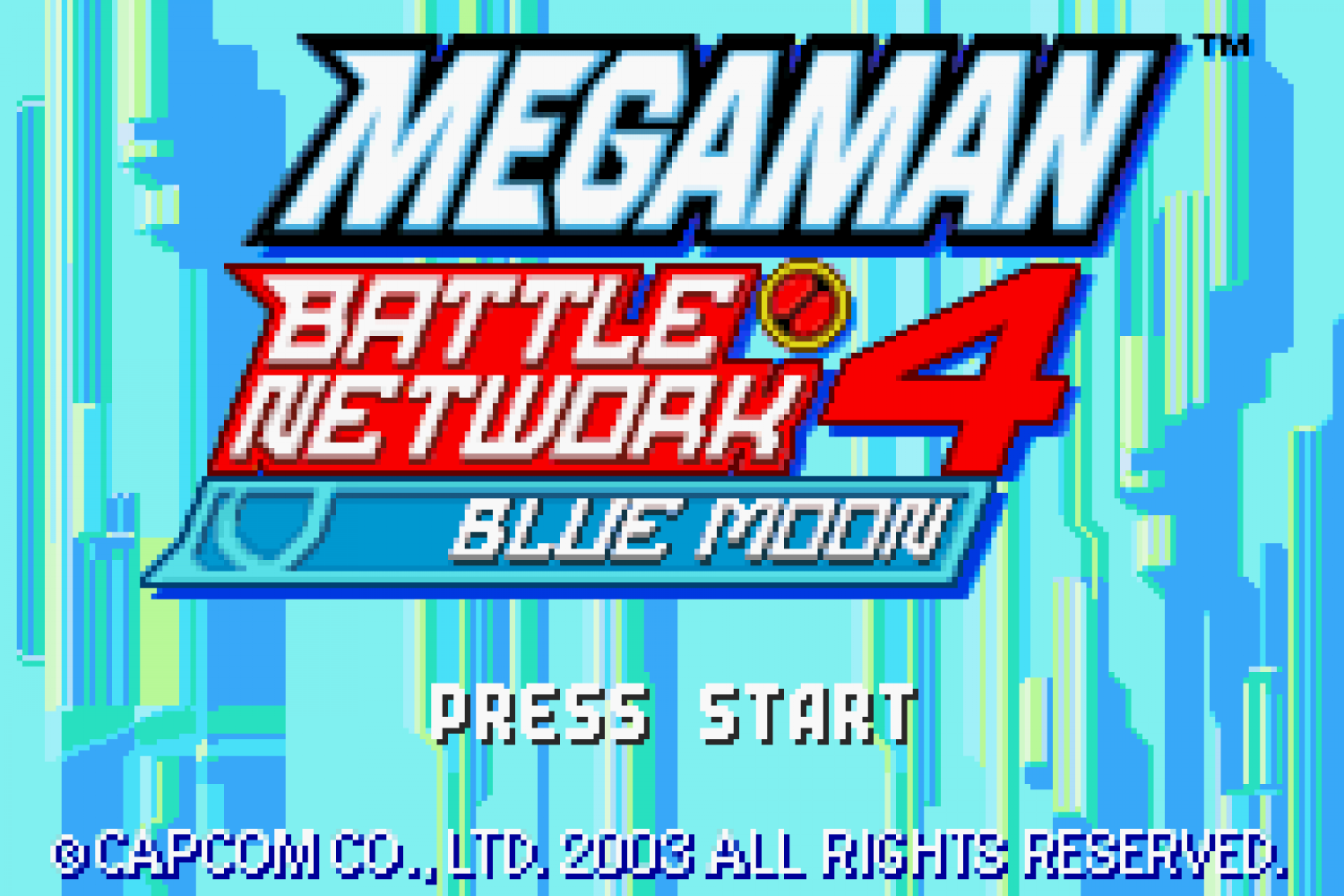 Mega Man Battle Network 4 - Blue Moon
